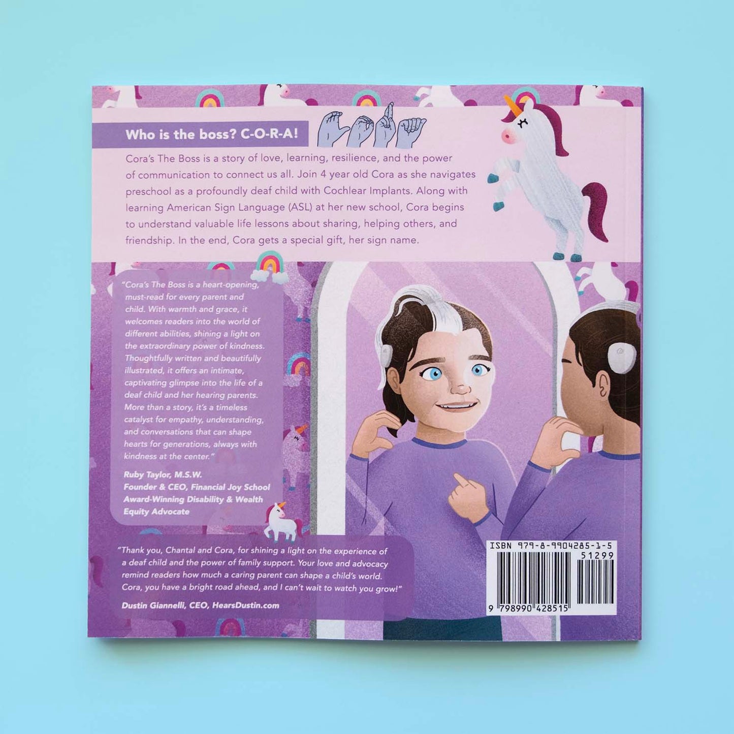 Cora's the Boss – Signed Copy + Free Bookmark ⭐