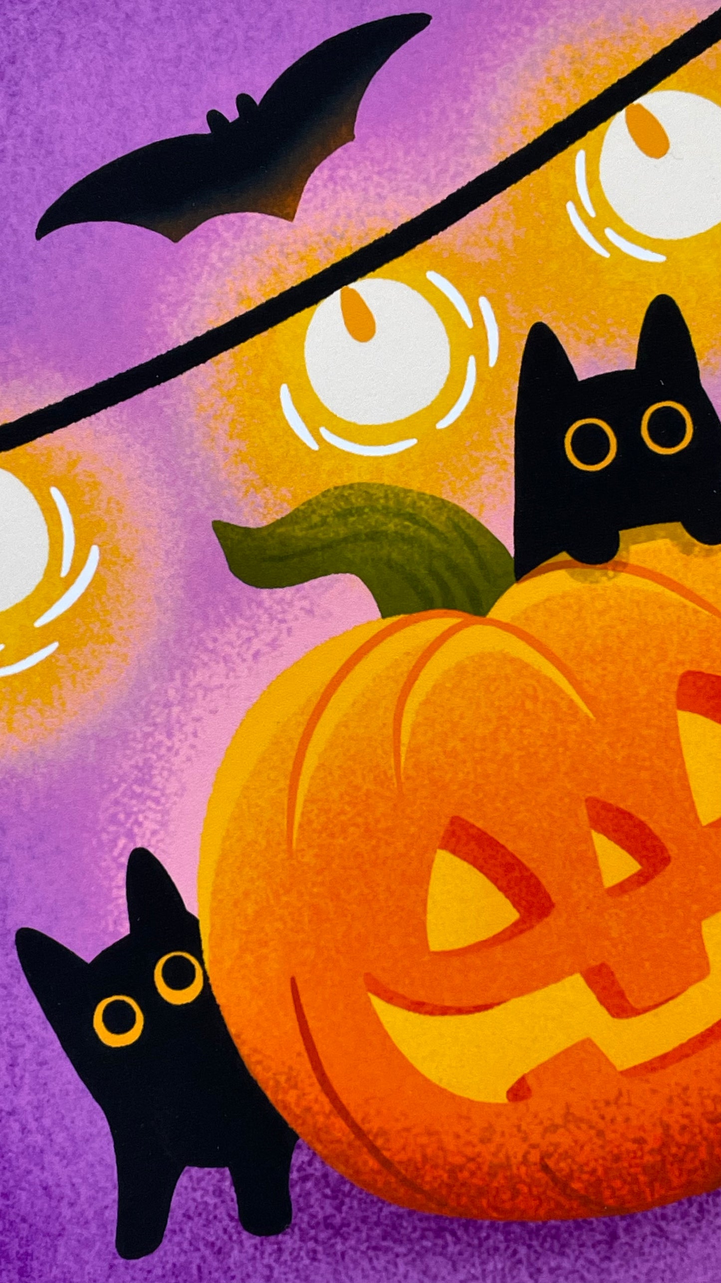 Cute Halloween 8 x 10" Print