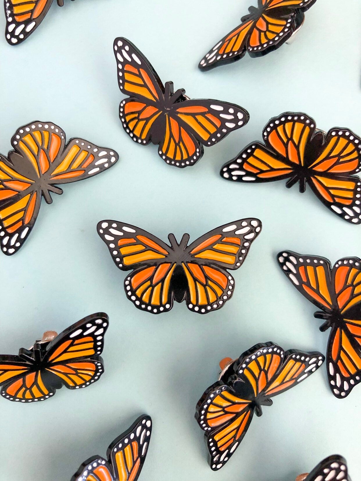 Monarch Butterfly Enamel Pin