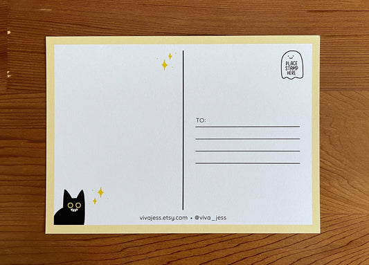 Halloween 5 x 7” Postcard