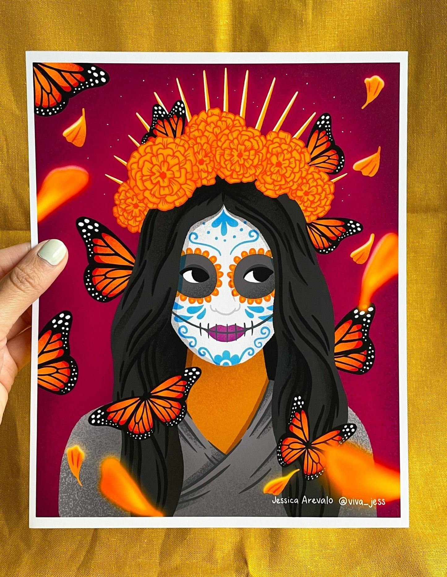 Day of the Dead 8 x 10" print