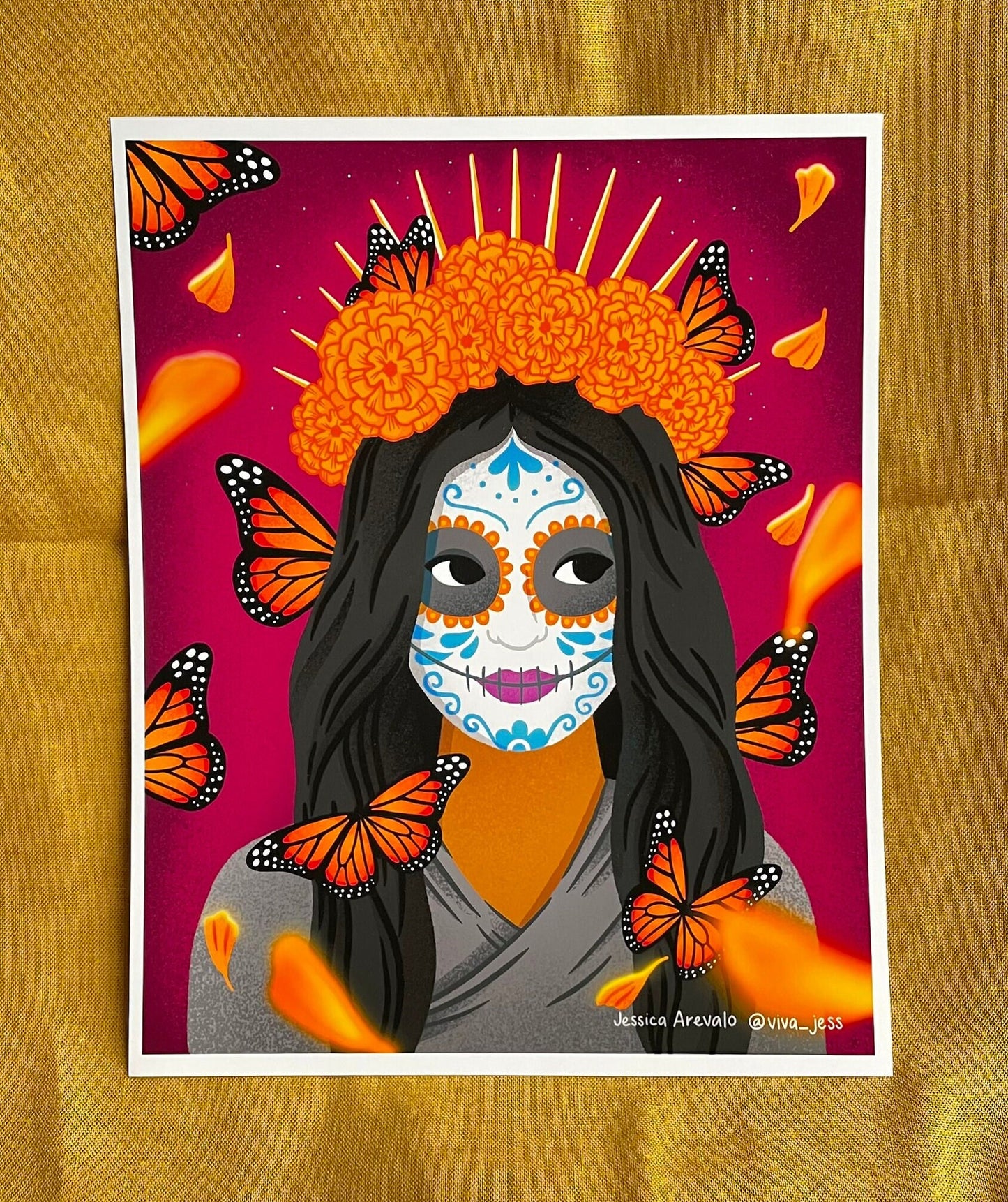 Day of the Dead 8 x 10" print
