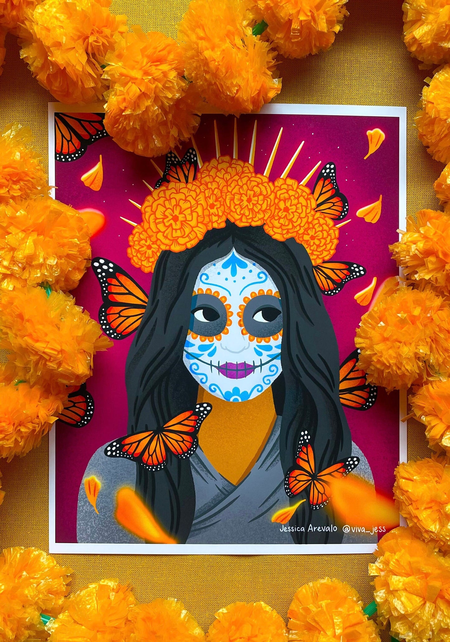 Day of the Dead 8 x 10" print