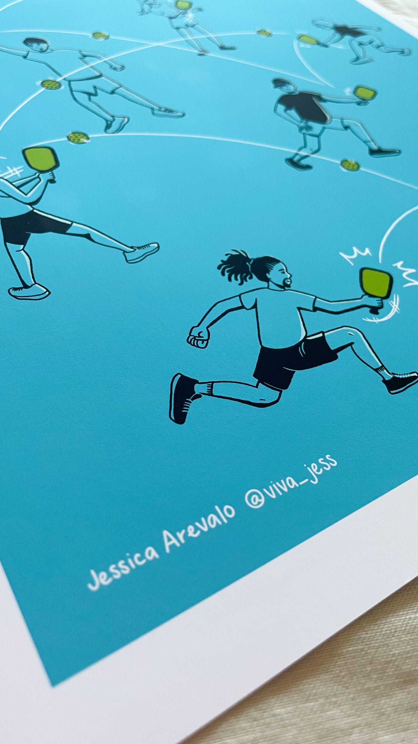 Pickleball Print