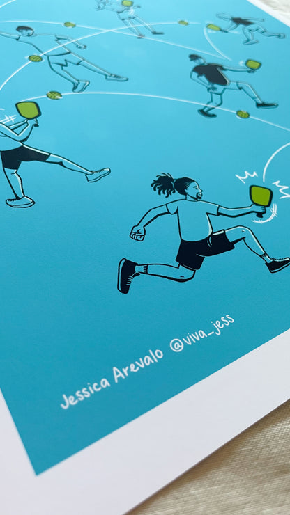 Pickleball Print