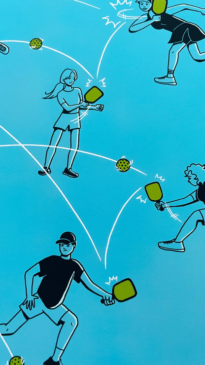 Pickleball Print