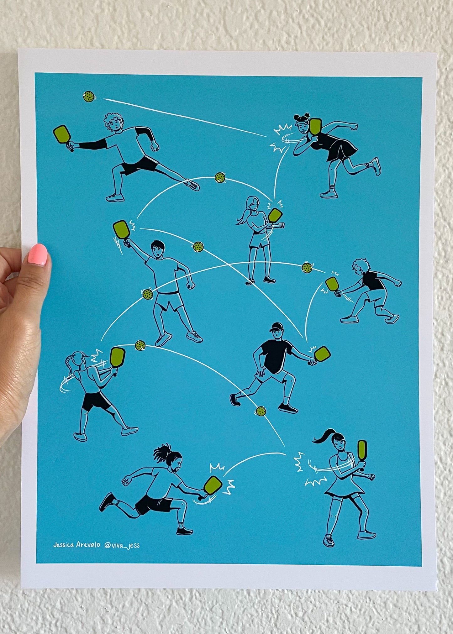 Pickleball Print