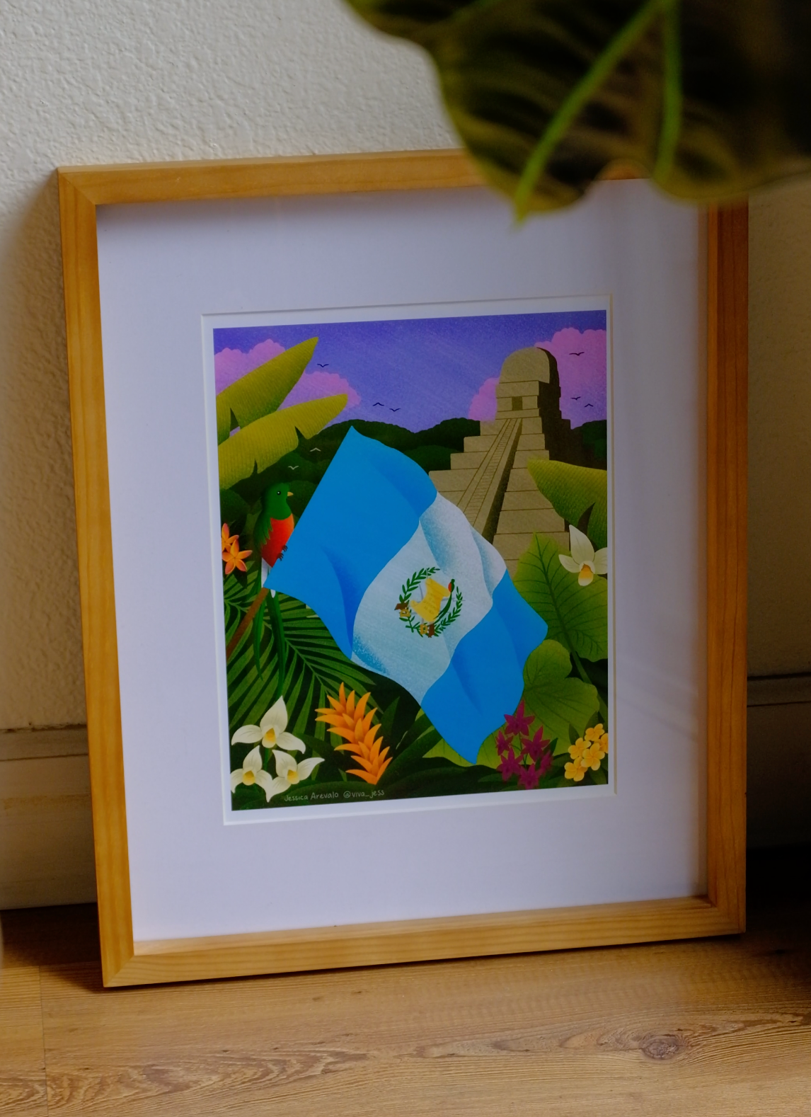 Guatemala Flag Print